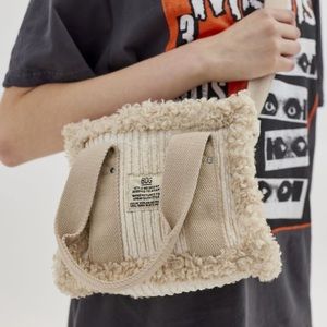 uo bdg serena sherpa mini tote bag